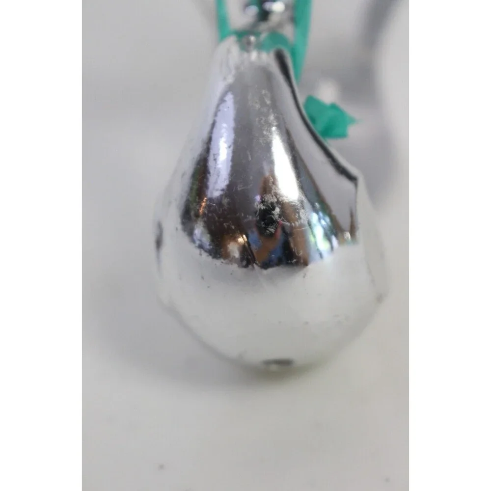 Jonathan Adler Silver Ornaments NWOT 30.00 IRRG LOT OF 12 PIECES